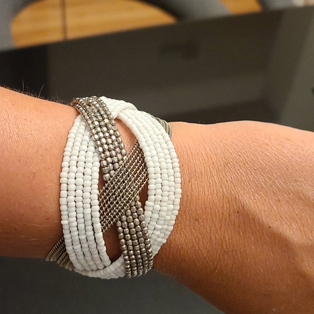 beaded bracelet
